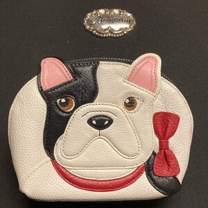 New Brighton, leather bulldog pouch